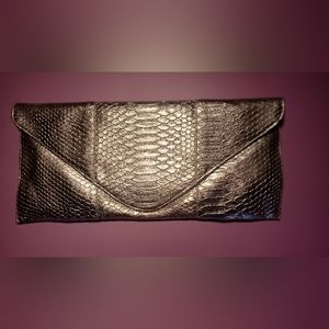 Bijoux Terner  Silver Snake Alligator Print